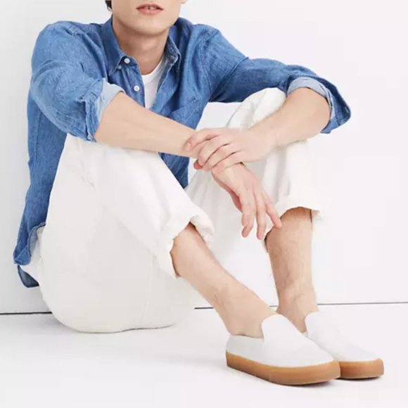 Madewell Sidewalk Recycled Canvas Sneaker - Picture 5 of 6